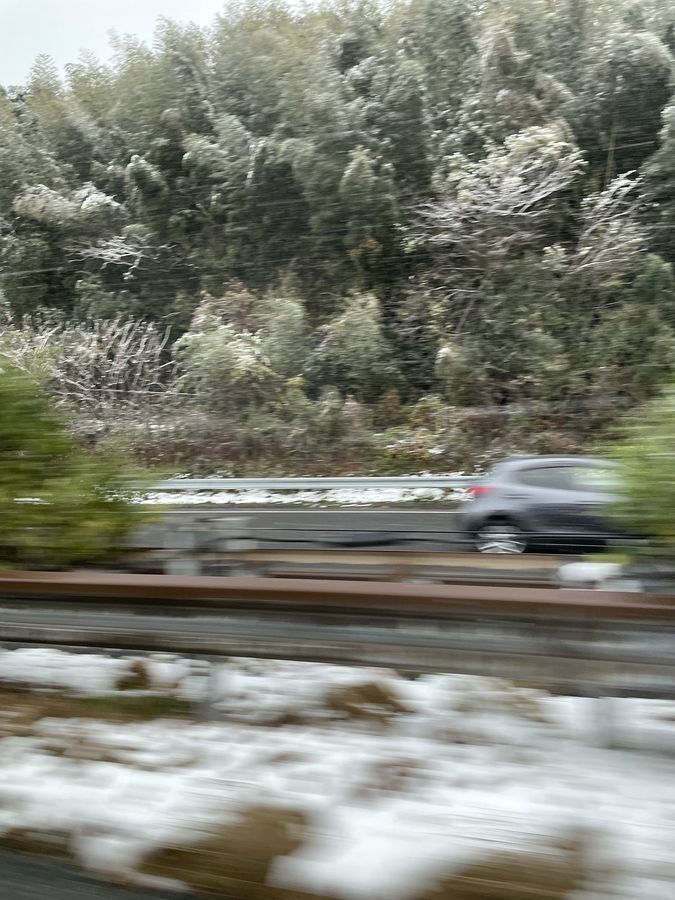 2022年12月・九州でも雪が降りました。